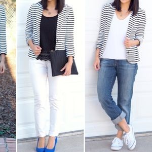 Old Navy | Striped Oversize Blazer